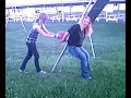 stuck to a slide???