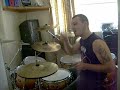 Adam Smith, CallerDeNight playing drums to Thiss Kiss Adam Smith, CallerDeNight playing drums to Thiss Kiss