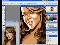Rihanna speed painting photoshop - By SEM