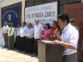 Inauguración de la I E Inca Garcilaso de la Vega en Chiclin