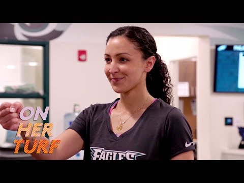 Video: Philadelphia Eagles' Shireen Mansoori wants more women in the NFL I On Her Turf I NBC Sports