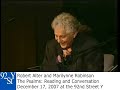 the psalms with robert alter and marilynne robinson
