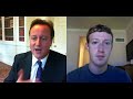 British PM's Video Call with Mark Zuckerberg (in a T-Shirt)