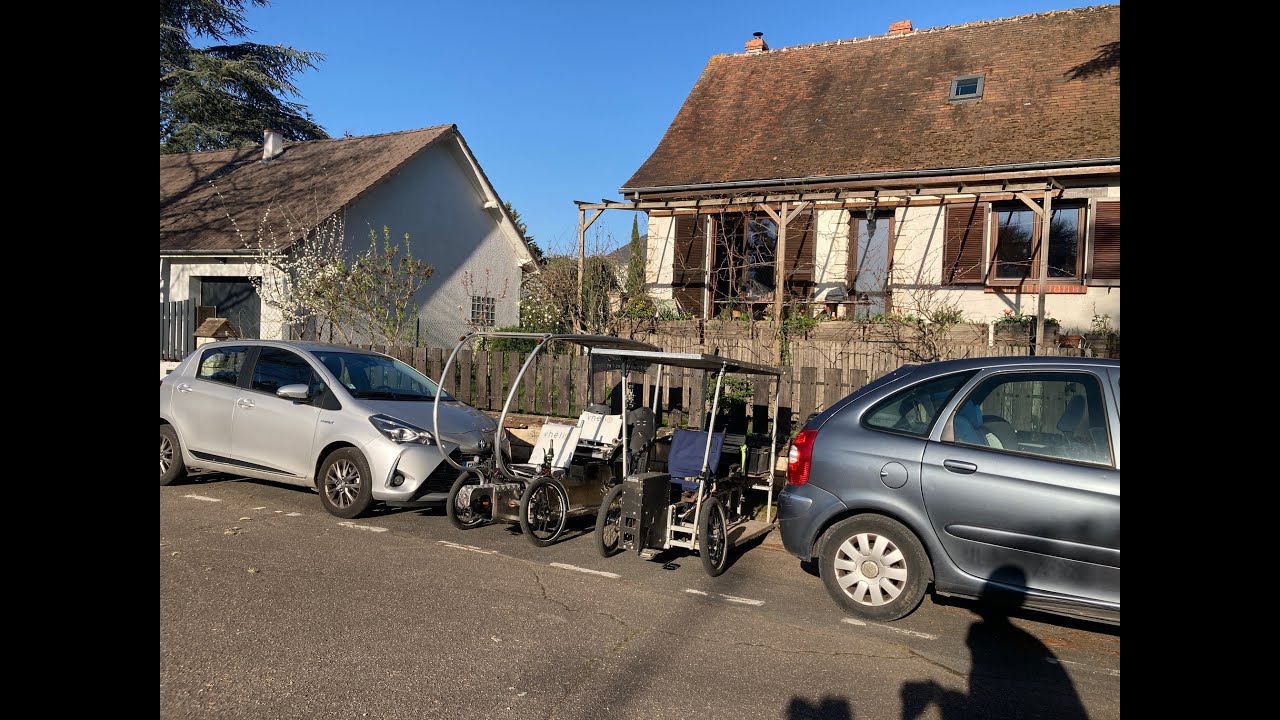 Garer un Vhélio en marche arrière