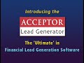 Acceptor Lead Generation System