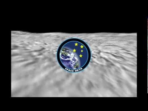 SpaceMETA Moon Fly Simulation