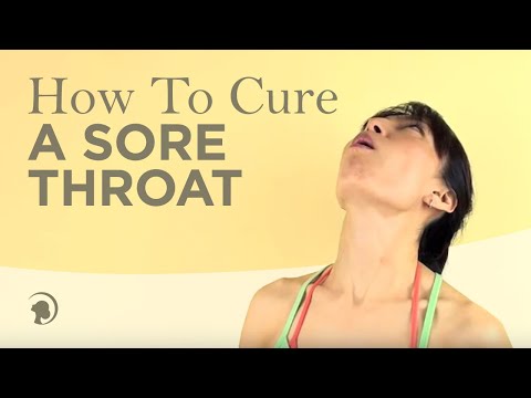how to get rid o f sore throat