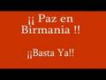 ¡Birmania Libre!