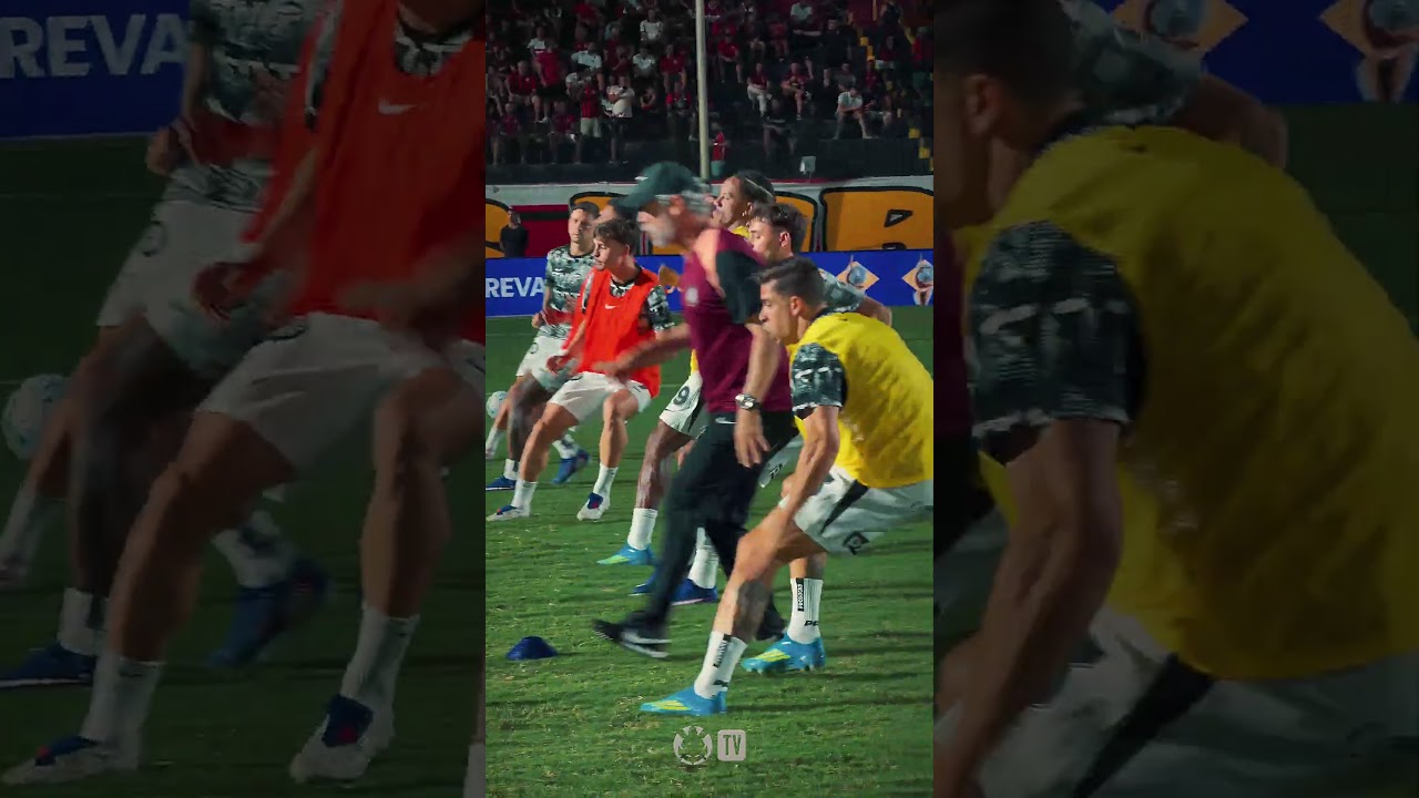 O Timão está pronto para o jogo! ⚔️🏴🏳️ #VaiCorinthians #shorts