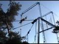 flying trapeze volant passe debout