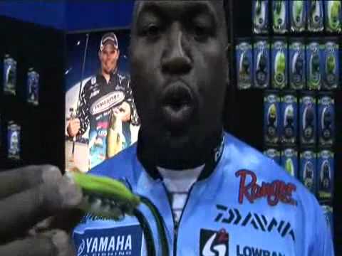 Elite Series Pro Ish Monroe shows us the NEW Phat Frog Colors at ICAST 2011