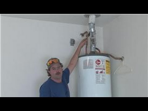 how to vent gas water heater through wall