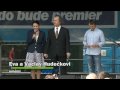 Eva a Václav Hudečkovi podporují Petra Nečase