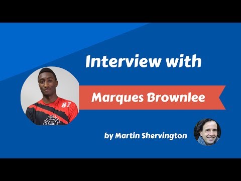 Interview with Marques Brownlee!