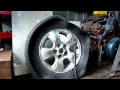 44 gallon Drum and Small SUV Tire Crushed by Atmosphere (Vac Pump Fun)