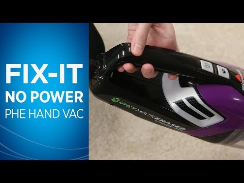 No Power Pet Hair Eraser/AutoMate Hand Vacs