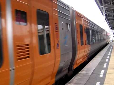 しおかぜ７号 松山駅到着
