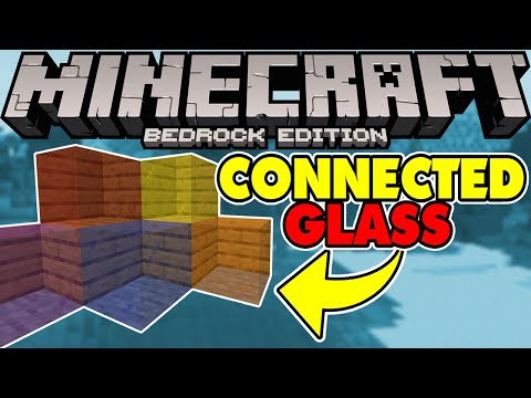 video-linktoworks-How to Get Connected Glass in Minecraft Bedrock - YouTube