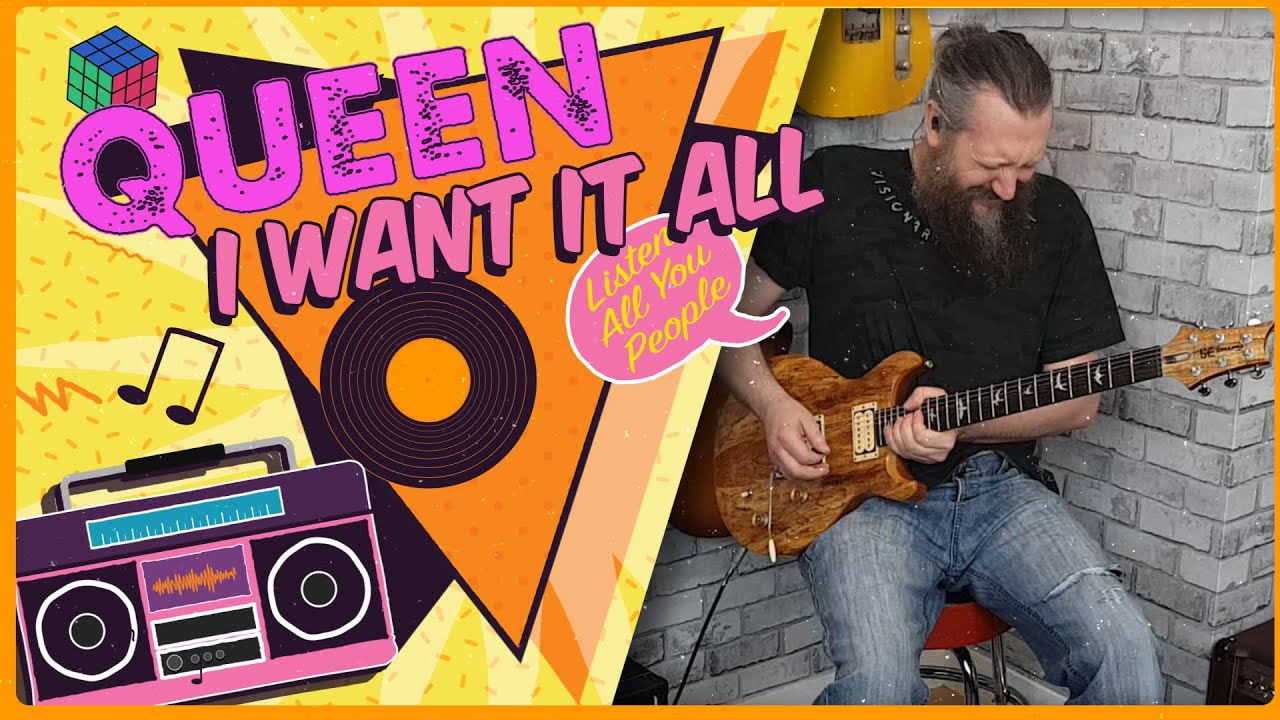I Want It all - Queen cover by Rich Fowler