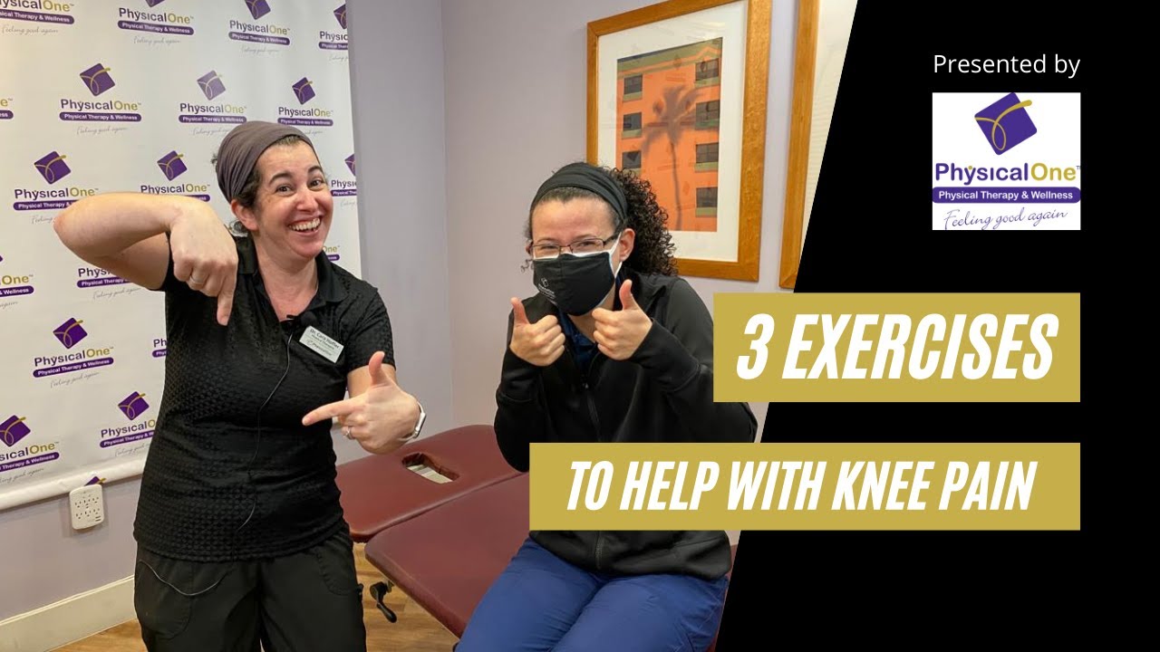 Three Exercises to Help with Knee Pain