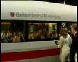 Wie wird ein Zug getauft