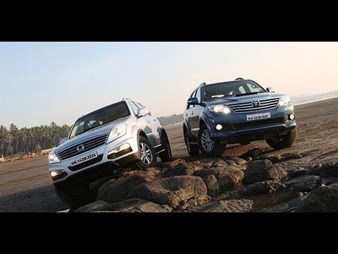 Comparo – 2012 Toyota Fortuner vs SsangYong Rexton in India Comparo – 2012 Toyota Fortuner vs SsangYong Rexton in India