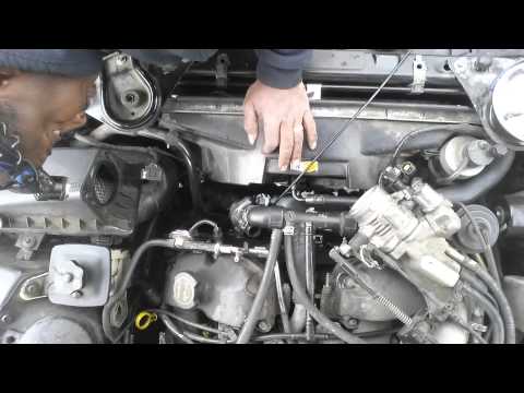 Removing thermostat 2001 Lincoln ls v6