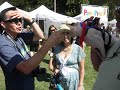 Sphynx Cat at Bark in the Park San Jose CA