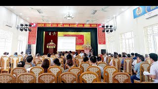 Hội nghị tập huấn, bồi dưỡng nghiệp vụ, kỹ năng phố biển giáo dục pháp luật cho đội ngũ Hòa giải viên cơ sở tại phường Vàng Danh