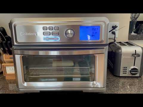 Cuisinart TOA-26 Compact Airfryer Toaster Oven, 1800-Watt Motor with 6-in-1  Functions and Wide Temperature Range, Large Capacity Air Fryer with