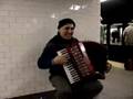 Moldavian Accordian in the Subway