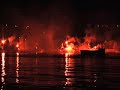 SAMOS Pythagorion Fireworks   The Battle of Mykali