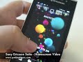 Sony Ericsson Satio - Homescreen UI Walkthrough