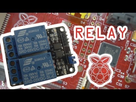 relay - This video outlines how to use relays and relay boards to control large currents with the Raspberry Pi's.