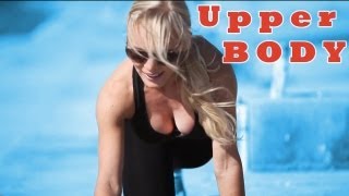 Super Toned Upper Body and Core Workout - Without ANY Weights! Tone your whole upper body with this short but effective workout routine.