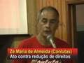 Zé Maria (Conlutas) - Ato contra Redução de Direitos