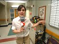 en el set de grabaci�n