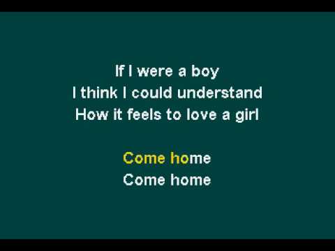 Beyonce - If I Were A Boy (Karaoke)