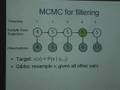 Decayed MCMC for probabilistic filtering