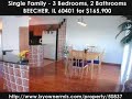 ByOwnerMLS - 3 beds / 2 baths - Beecher, IL 60401 $165,900