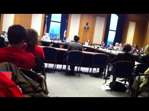 Rep Kim Norton testifies on Autism Amendments 140501