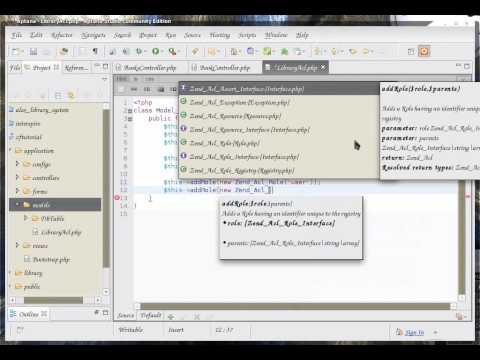 Zend Framework tutorial 5 zend_acl with zend_auth and controller plugin part 1