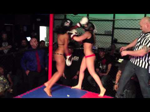 topless catfight