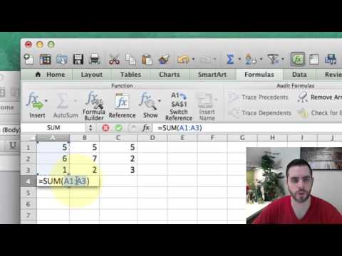 video-linktoworks-How to Sum a Column or Row of Excel Cells