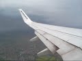 RYR554 EIDW - EGCC Approach and Hard Landing