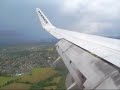 RYR554 EIDW - EGCC Approach and Hard Landing
