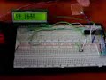This is a basic sensor operation with 2 pins on MCU for one sesor. Schematics and code: http://www.artem.ru/cgi-bin/news?c=v&id=738 (in Russian, but schematics and code are in English). Left number on the screen - 