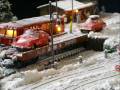 Winterdiorama mit Faller AMS und Märklin