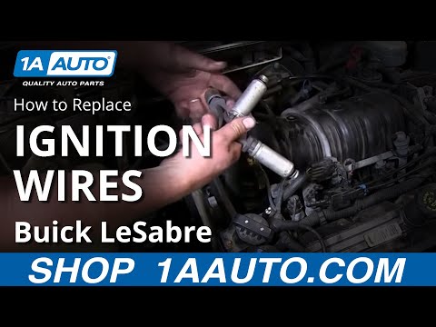 How To Install Replace Spark Plug Wires 1993-99 Buick Lesabre 3800 3.8L