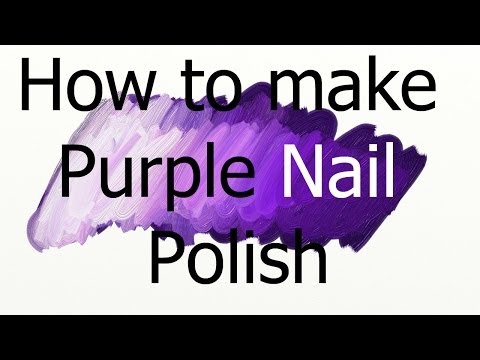 how to make purple color